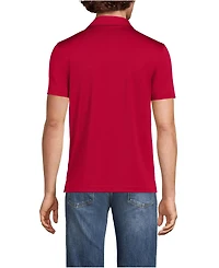 Lands' End Men's School Uniform Rapid Dry Short Sleeve Modern Fit Polo