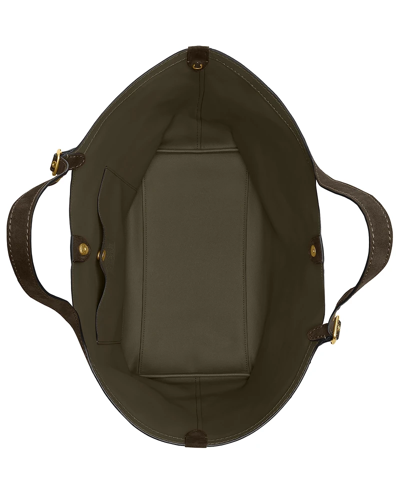 Coach Women's Suede Gramercy Medium Tote Bag