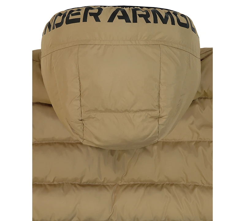 Under Armour Big Boys Pronto Color Block Full Zip Puffer Jacket