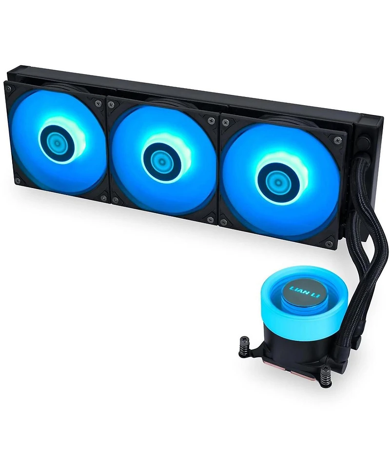 Lian-Li Galahad Ii Lite 360mm Rgb All-in-One Cpu Liquid Cooler, Black