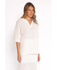 Petal and Pup Women's Meera Top - White