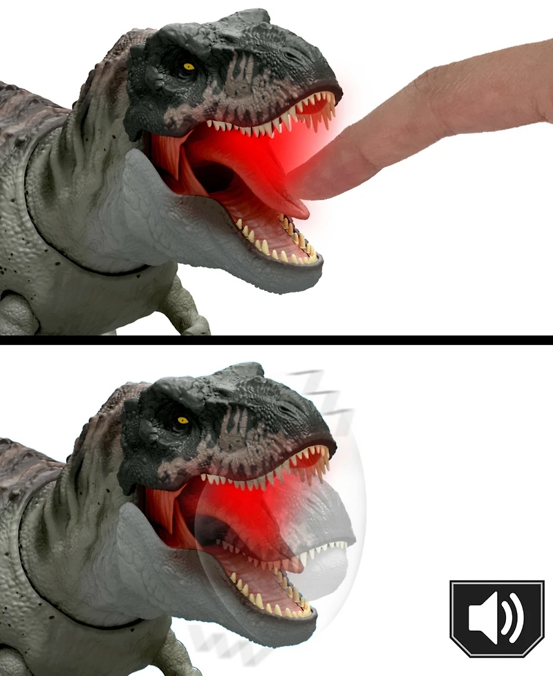 Jurassic World Rebirth Power Devour Tyrannosaurus Rex Dinosaur Figure
