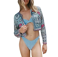 Nasty Gal Women's Celestial Placement Beaded Jacket