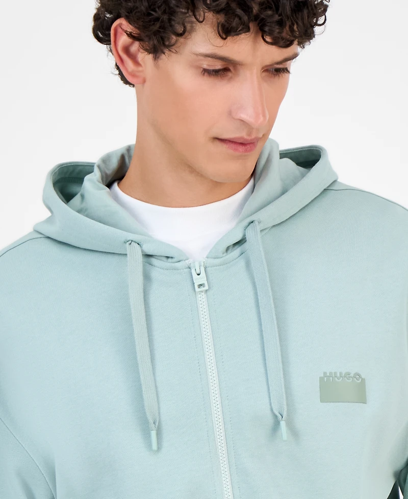 Hugo By Boss Men's Delastomer Full Zip Hoodie