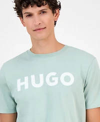 Hugo By Boss Men's Cotton Logo Crewneck T-Shirt