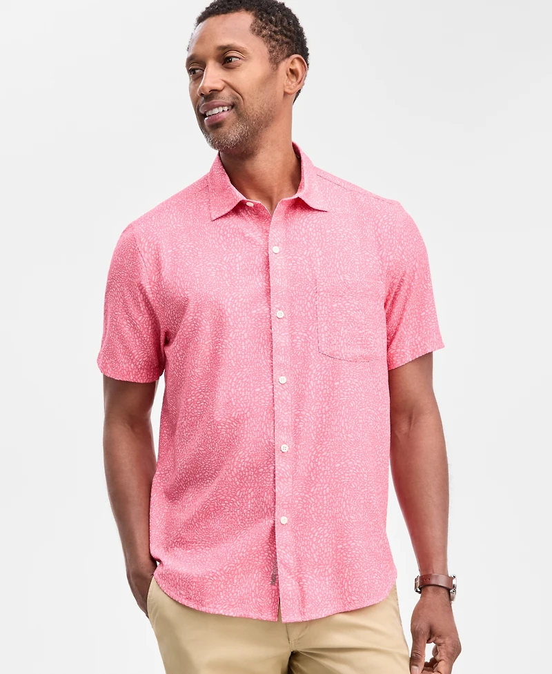 Tommy Bahama Men's Coast Dot Drift Printed Short-Sleeve Shirt