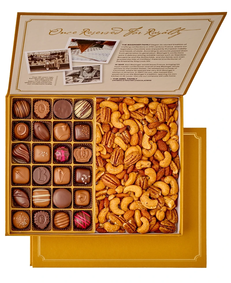 Connoisseur Collection Gourmet Nuts and Chocolate, 25 Piece, 14 oz
