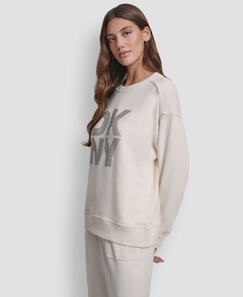 Dkny Jeans Petite Long Sleeves Sweatshirt