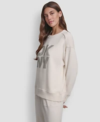 Dkny Jeans Petite Long Sleeves Sweatshirt