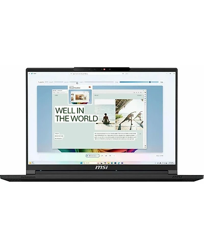 Msi Stealth A16 Ai+ A3XWHG-079US 16" Wqxga Oled 240Hz Copilot+ Pc Gaming Laptop, Amd Ryzen Ai 9 Hx 370 2.0GHz, 32GB Ram, 2TB Ssd, Nvidia GeForce Rtx 5