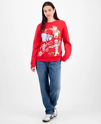 Disney Juniors' Winnie the Pooh Holiday Graphic Sweatshirt