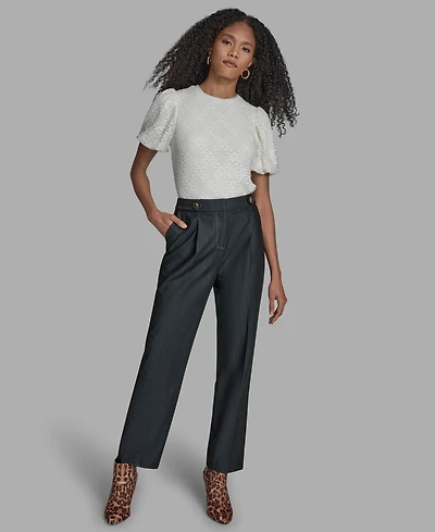 Bcbg Women's Full Length Faux Denim Pants
