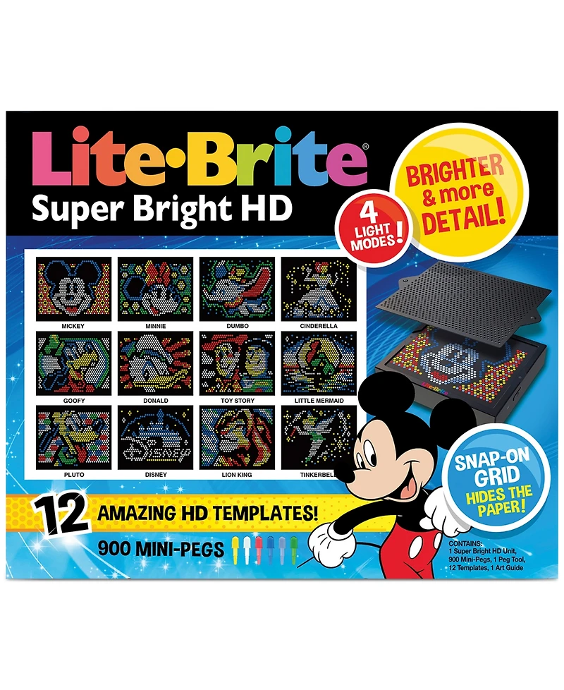 Lite Brite Super Bright Hd Disney