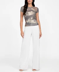Guess Women's Nostalgia Short Sleeve T-Shirt