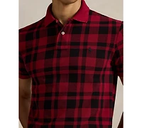 Polo Ralph Lauren Men's Holiday Short Sleeve Polo Shirt - Edged Overcheck