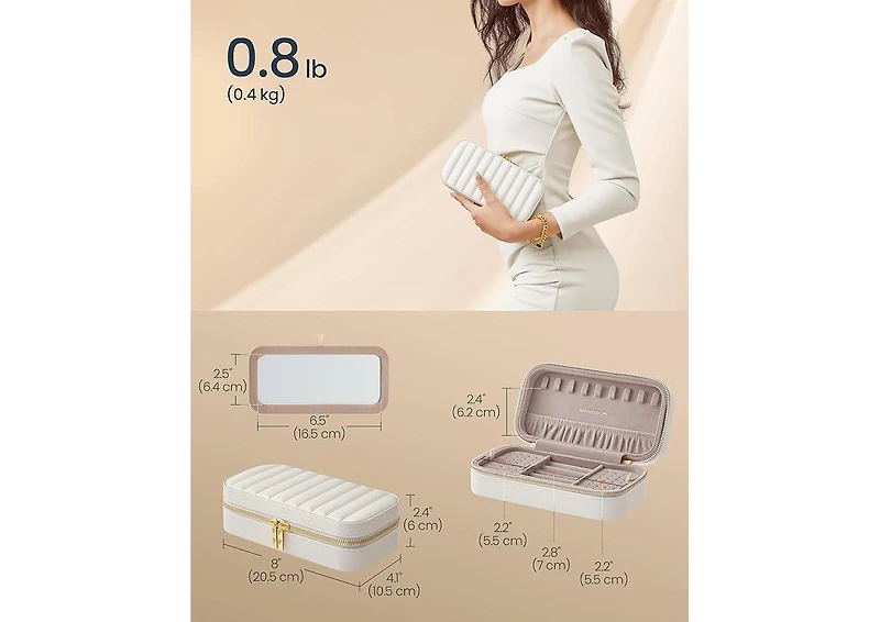 Songmics Home Jewelry Box