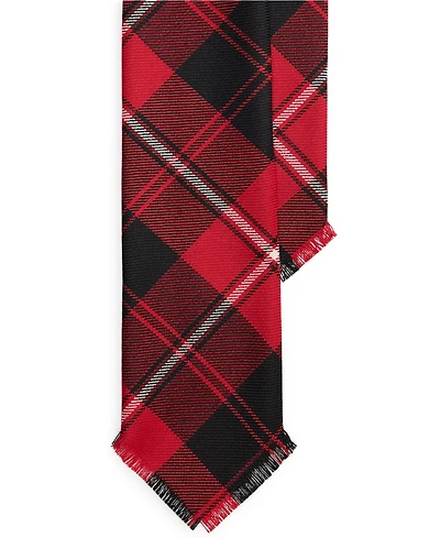 Polo Ralph Lauren Men's Graduate Fringe Tartan Tie
