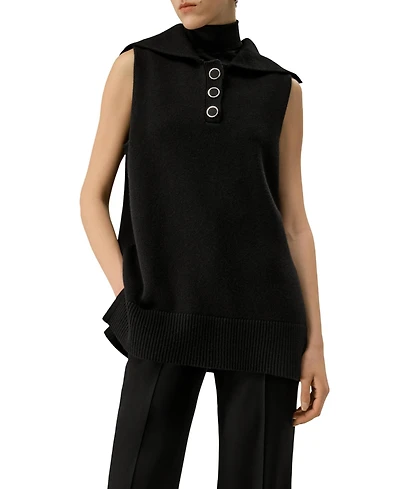 Lilysilk Vintage-Inspired Sailor Collar Top