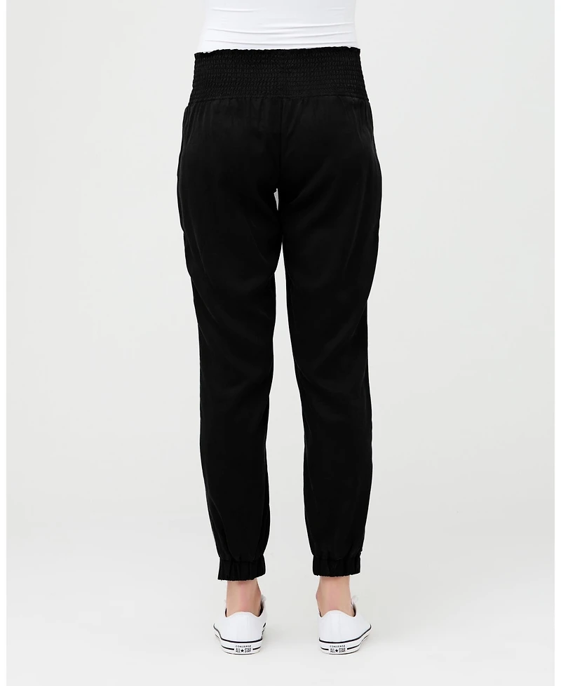 Ripe Maternity Tencel Off Duty Pants Black