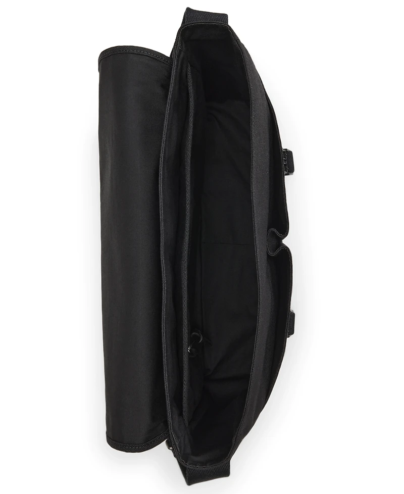Polo Ralph Lauren Men's Leather-Trim Travel Messenger Bag