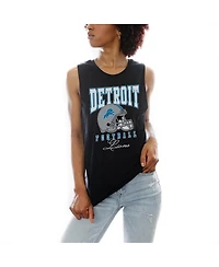 Gameday Couture Women's Black Detroit Lions Preseason Opener Racerback Tank Top
