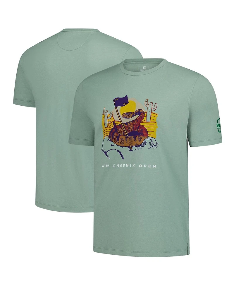 Ahead Men's Green 2025 Wm Phoenix Open Snake T-Shirt