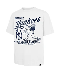'47 Brand Men's White New York Yankees Regional Batter Foundation T-Shirt