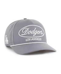 '47 Brand Men's Gray Los Angeles Dodgers Foundational Hitch Adjustable Hat