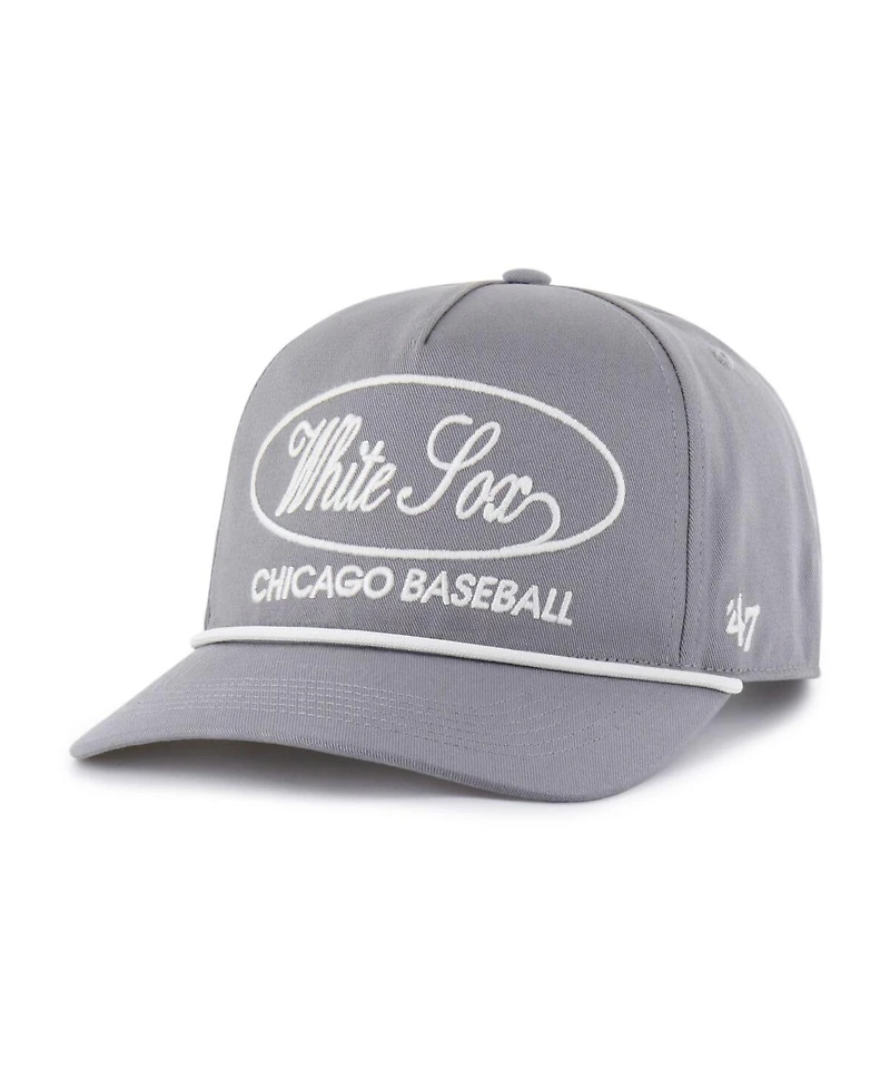 '47 Brand Men's Gray Chicago White Sox Foundational Hitch Adjustable Hat