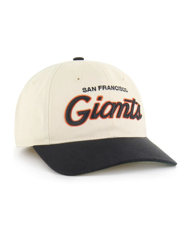 '47 Brand Men's Natural San Francisco Giants Crosstown Franchise Fitted Hat