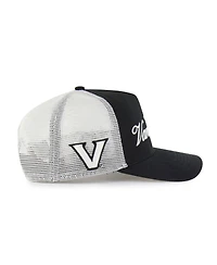 '47 Brand Men's and Women's Black Vanderbilt Commodores Contemporary Basics Foundation Trucker Hitch Adjustable Hat