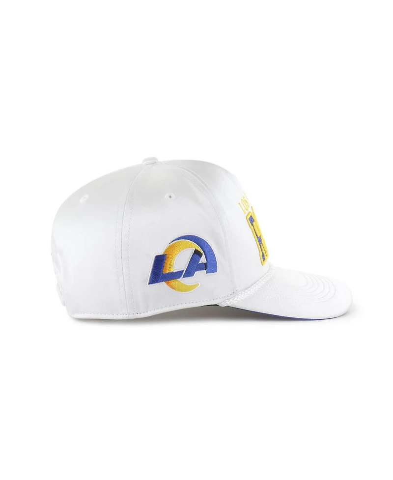 '47 Brand Women's White Los Angeles Rams Outspoken Hitch Adjustable Hat