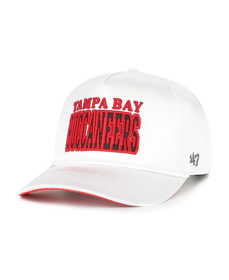 '47 Brand Women's White Tampa Bay Buccaneers Outspoken Hitch Adjustable Hat