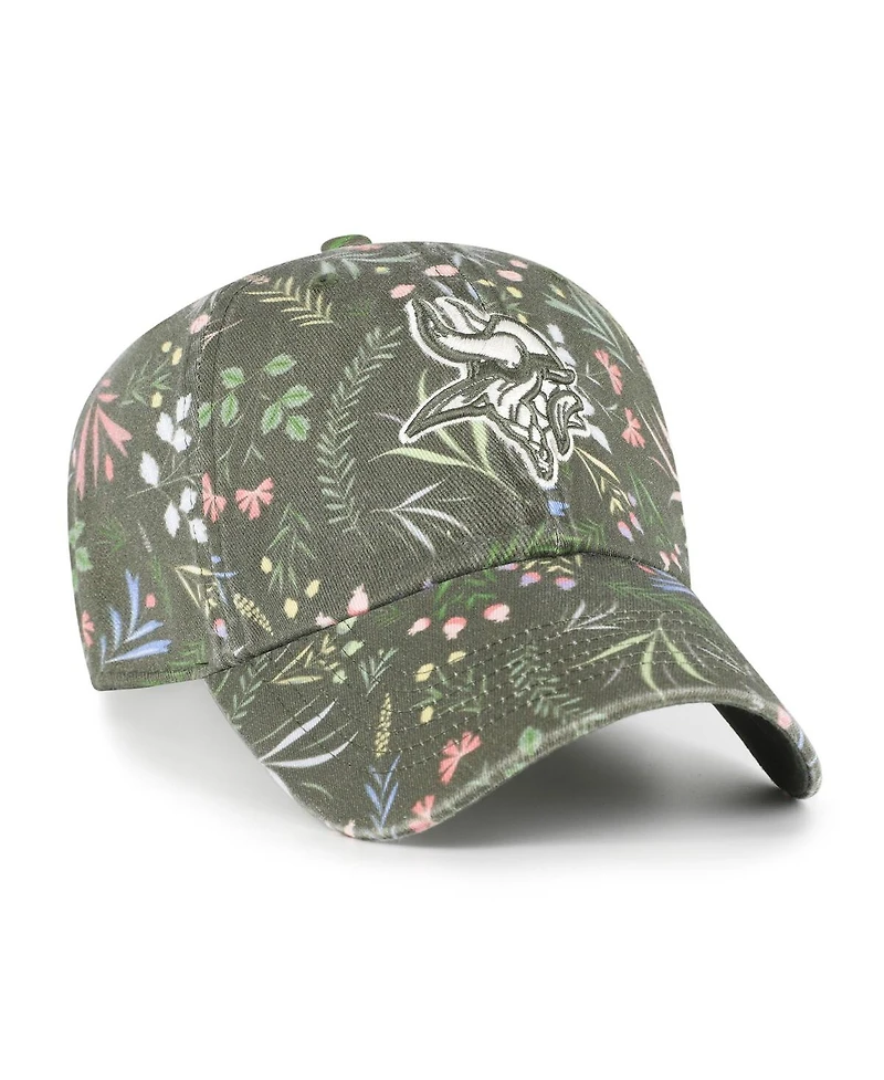 '47 Brand Women's Green Minnesota Vikings Verbena Clean Up Adjustable Hat