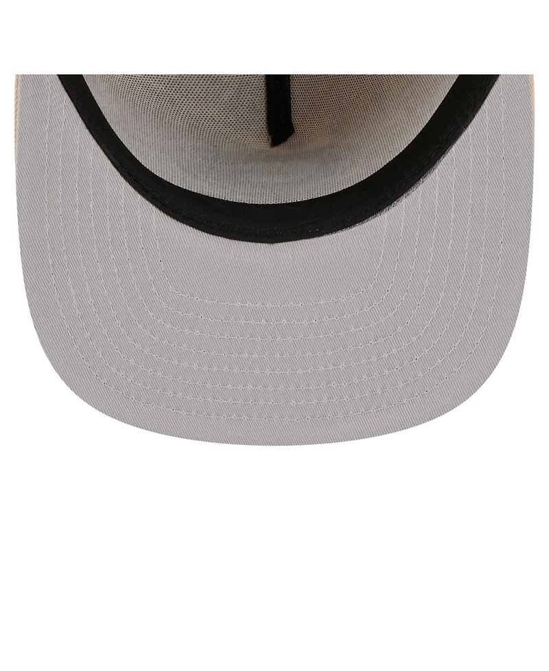 New Era Men's Light Beige Green Bay Packers Color Pack A-Frame 59FIFTY Fitted Hat