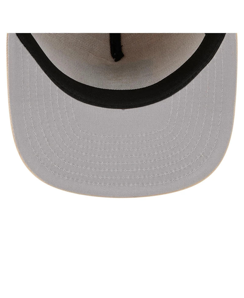 New Era Men's Light Beige Chicago Bears Color Pack A-Frame 59FIFTY Fitted Hat