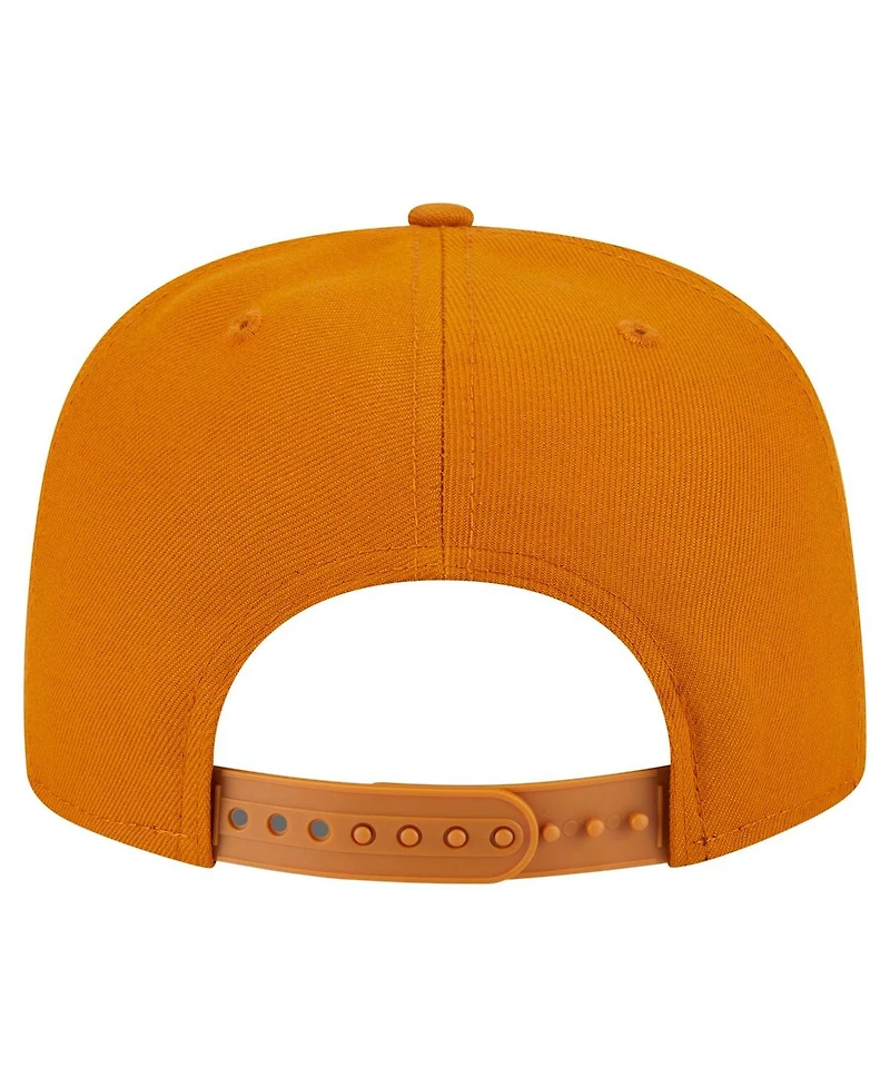 New Era Men's Brown Tennessee Titans Color Pack A-Frame 9FIFTY Snapback Hat