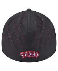 New Era Men's Black Texas Rangers Night 39THIRTY Flex Hat