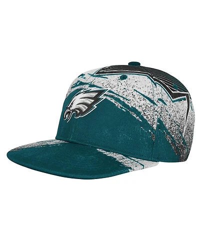 Outerstuff Big Boys and Girls Midnight Green Philadelphia Eagles Make Noise Adjustable Hat