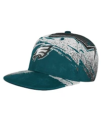 Outerstuff Big Boys and Girls Midnight Green Philadelphia Eagles Make Noise Adjustable Hat