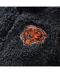 Outerstuff Baby Boys and Girls Navy Chicago Bears Stay Napping Fleece Bunting Full-zip Sleeper