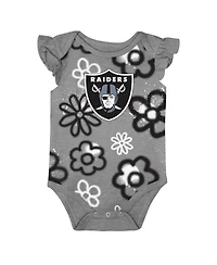 Outerstuff Baby Boys and Girls 2-Piece Las Vegas Raiders The Sunshine Bodysuit Set