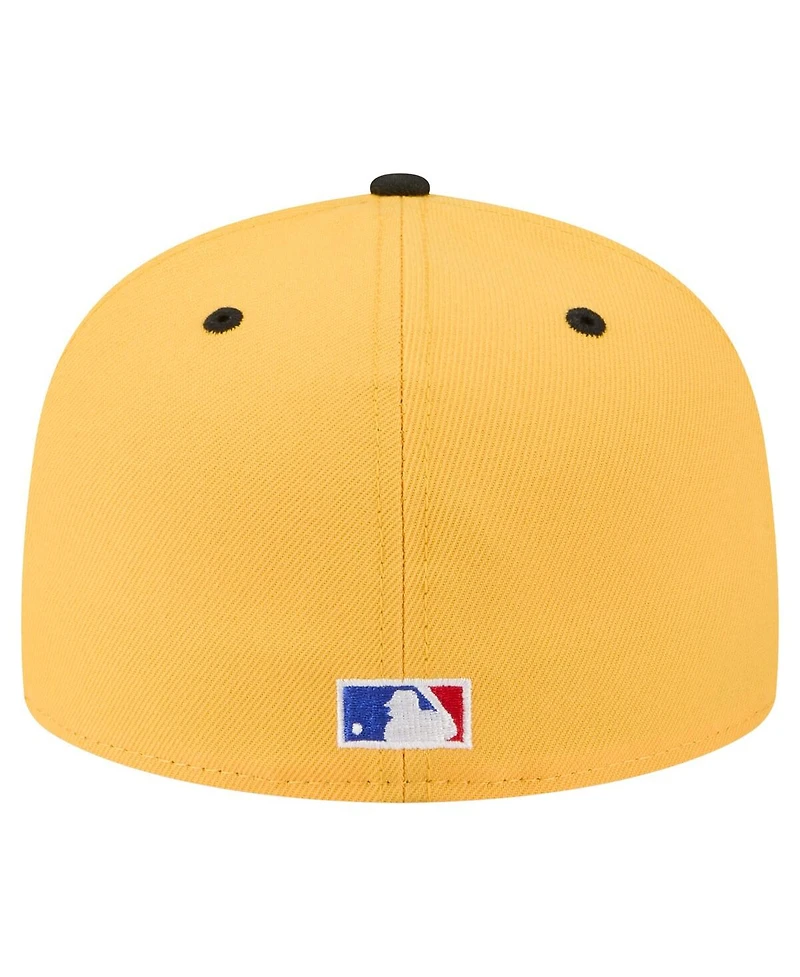 New Era Men's Roberto Clemente Gold Pittsburgh Pirates 59FIFTY Fitted Hat