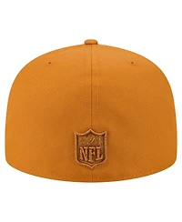 New Era Men's Brown Tennessee Titans Color Pack A-Frame 59FIFTY Fitted Hat
