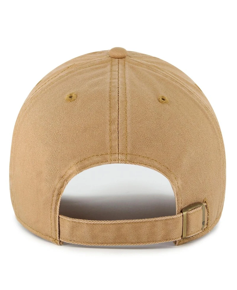 '47 Brand Men's Tan Virginia Tech Hokies Vault Clean Up Adjustable Hat