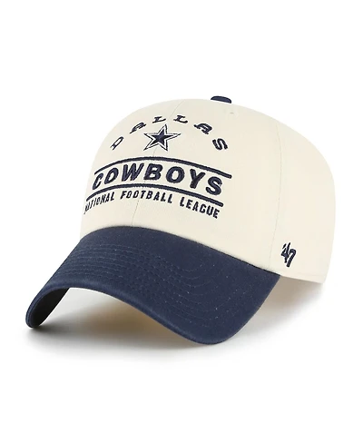 '47 Brand Men's Natural Dallas Cowboys Windham Clean Up Adjustable Hat
