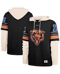 '47 Brand Men's Black Chicago Bears Split Zone Cornerback Duo Hoodie