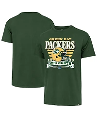 '47 Brand Men's Green Bay Packers Stripe Splash Franklin Throwback T-Shirt