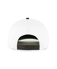 '47 Brand Big Boys and Girls White/Black Pittsburgh Steelers Prime Play Hitch Adjustable Hat