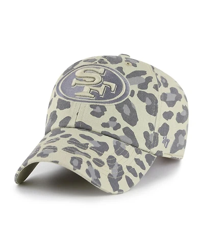 '47 Brand Women's Gray San Francisco 49ers Bagheera Clean Up Adjustable Hat